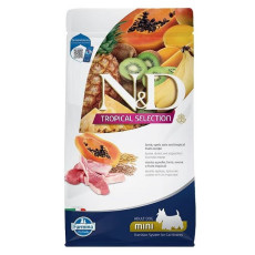 Farmina N&D Tropical Selection Formula Lamb Adult Mini 熱帶水果 - 羔羊肉、斯佩爾特小麥、燕麥和熱帶水果 成犬 1.5kg (小粒)