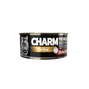 Charm  C-09 野性魅力 特級無穀 濃湯雞肉伴雞肝貓罐 80g