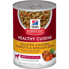 Hills 希爾思狗濕糧 - 健康燉肉配方 1-6歲成犬烤雞和嫩蔬菜 12.5oz [10450]