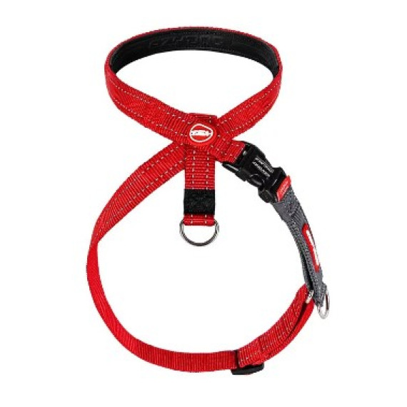 EZYDOG - Crosscheck Harness 八字訓練胸背帶 - 紅色 XS