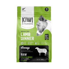 **清貨特價 (最佳食用日期:2024/08/16) **  Kiwi Kitchens - 凍乾全犬糧 – 草原羊肉  425g (綠)