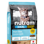 Nutram - (I12) 雞肉豌豆配方 控制體重貓糧 2kg (new)