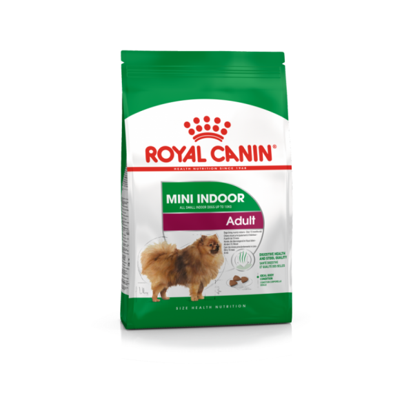 **清貨特價 (最佳食用日期:2024/07/27) ** Royal Canin 健康營養系列 - 室內小型成犬營養配方 *Mini Indoor Adult* 狗乾糧 1.5kg [2434015010]