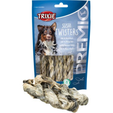 TRIXIE  脆魚皮扭扭條 狗小食 60g [31572]
