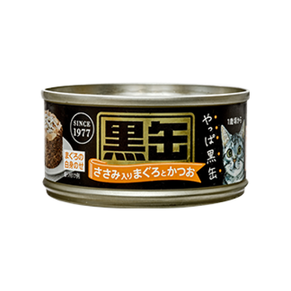 AIXIA 黑罐 BCM-15 吞拿魚+鰹魚+雞肉
