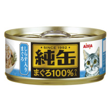 AIXIA 純罐 [JMY24] 吞拿魚+白飯魚65g