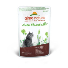 almo nature Holistic 貓濕糧系列 - 去毛球貓鮮包 Anti HairBall 牛肉 70g [5292]