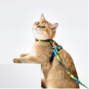 PETKIT 貓胸背帶和牽引繩套裝 - 粉紅色 [pkmxb1a]