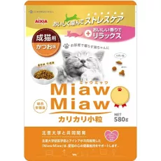 AIXIA Miaw Miaw [MDM-3] 成貓用 鰹魚味 (吐毛配方) 乾糧 580g  新包裝