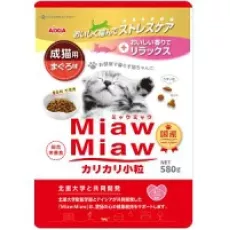 AIXIA Miaw Miaw [MDM-2] 成貓用 吞拿魚味 (吐毛配方) 乾糧 580g  新包裝