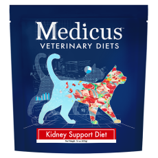 Medicus 貓科動物凍乾腎臟飲食護理配方(只適用於已被確診患有腎病的貓隻) ~ 16安士