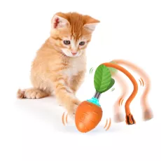 Bentopal 智能電動發聲紅蘿蔔 貓玩具 [L01]