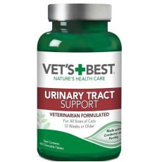 Vet’s Best [VBT10114] Urinary Tract 小紅莓保健尿道丸 (貓用) 60粒