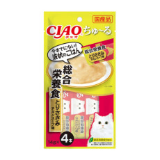 Ciao SC-148 綜合營養 - 雞湯味雞肉醬 14g(4本)