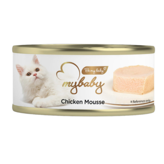 Be My Baby 濕貓糧 [A01] 雞肉慕絲 Chicken Mousse 85g
