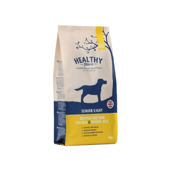 Healthy Paws [43077]- 走地雞糙米老狗糧 12kg