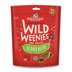 Stella & Chewy's [WW-DK-3.25]- Wild Weenies 凍乾香腸小食系列 放養鴨配方 3.25oz