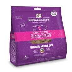 Stella & Chewy's 凍乾脫水貓糧 SC042-A Freeze Dried Dinner Morsels For Cat 三文魚雞肉配方 08oz