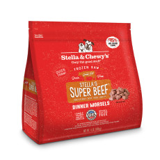 Stella & Chewy's Frozen Dinner Morsels Stella's Super Beef **急凍**生肉粒 牛魔王(牛肉配方) 4lb