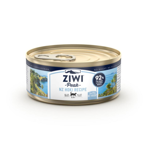 代理未有返貨期 ZiwiPeak巔峰 CCH85 鮮肉貓罐頭 - 長尾鱈魚配方 85g