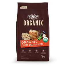 Organix USDA 穀物全犬糧-有機雞肉燕麥片配方04lb (NEW)