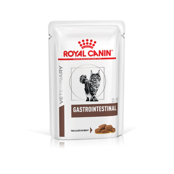 Royal Canin - Gastro Intestinal(GI32)獸醫配方貓濕包-85克 x 12包 [2818100]
