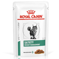 Royal Canin - Satiety Support(SAT34)獸醫配方 飽足感體重控制 貓濕包-85克 x 12包原箱 [2787000]
