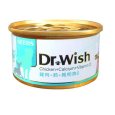 SEEDS (犬用)Dr Wish營養慕絲 DR01 - 雞肉+鈣+維他命D 85g