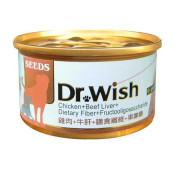 SEEDS (犬用)Dr Wish營養慕絲 DR03 - 雞肉+牛肝+膳食纖維+果寡糖 85g