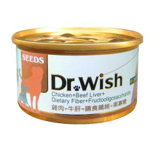 SEEDS (犬用)Dr Wish營養慕絲 DR03 - 雞肉+牛肝+膳食纖維+果寡糖 85g