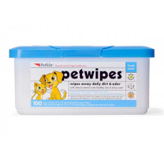 Petkin PN5350 - PetWipes 天然蘆薈潔身紙 100片家庭裝