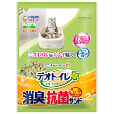 日本 Unicharm 消臭大師 [ucc1] 滲透式沸石貓砂 2L(保證行貨)