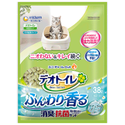 日本 Unicharm 消臭大師 [ucc5] 滲透式沸石貓砂 (庭園香) 3.8L (保證行貨)