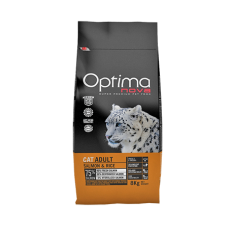 Optima Nova [OCS-M]- 雪豹美毛配方貓乾糧-三文魚加飯 02kg