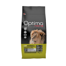 Optima Nova [OCH-L]- 獅王毛球清除配方貓糧 (Hairball) 08kg
