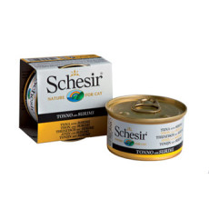 SchesiR 啫喱系列 [SCH750068]吞拿魚及蟹肉飯貓罐頭 85g (136 / 01064011)