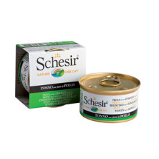 SchesiR 啫喱系列 [SCH750051]吞拿魚及雞肉絲飯貓罐頭 85g (137 / 01064012)