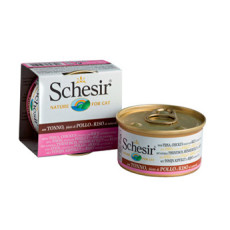 SchesiR 水煮系列 [SCH750501]吞拿魚雞肉飯水煮貓罐頭 85g (175 / 01064080)
