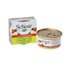 Schesir 水果系列 [SCH613523] 雞肉蘋果飯貓罐頭 75g (352)