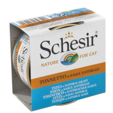 Schesir 無穀物 肉汁系列 [SCH615602] 吞拿魚肉汁貓罐頭 70g (3000/560)