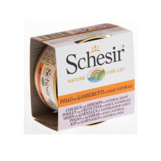 Schesir 無穀物 肉汁系列 [SCH615633] 吞拿魚+鯛魚貓罐頭 70g (3003/563) 新舊包裝隨機發貨