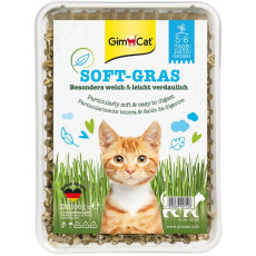 GIMCAT (藍盒) 特級幼嫩多汁貓草100g Soft Grass [GM407128]