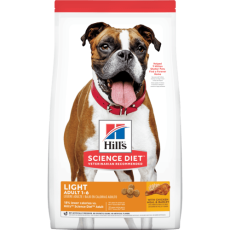 Hill's-成犬減肥標準粒狗糧- 5lb [4593] | 橙標 拳師狗樣