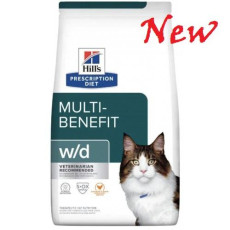 Hill's w/d 貓用處方乾糧 體重控制,糖尿病及消化配方 1.5kg [10367HG] - 新舊包裝隨機發貨