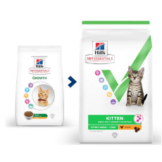 Hill's VET ESSENTIALS - Kitten 獸醫保健貓乾糧 幼貓 1.5kg [8666U] 新舊包裝隨機發貨