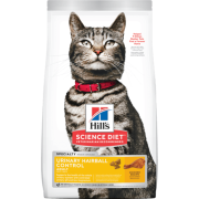 Hill's - 成貓泌尿道健康和去毛球貓糧 15.5lb [10137]