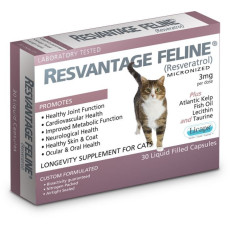 RESVANTAGE® “白藜蘆醇” 新一代抗衰老及抗癌營養品 (貓用) 30粒