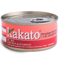 Kakato 710 雞+南瓜罐頭  (貓犬適用) 70G