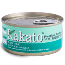 Kakato 719 吞拿魚+紫菜罐頭 (貓犬適用) 70G