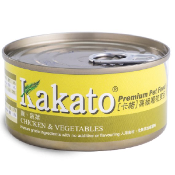 Kakato 832 雞+蔬菜 170G